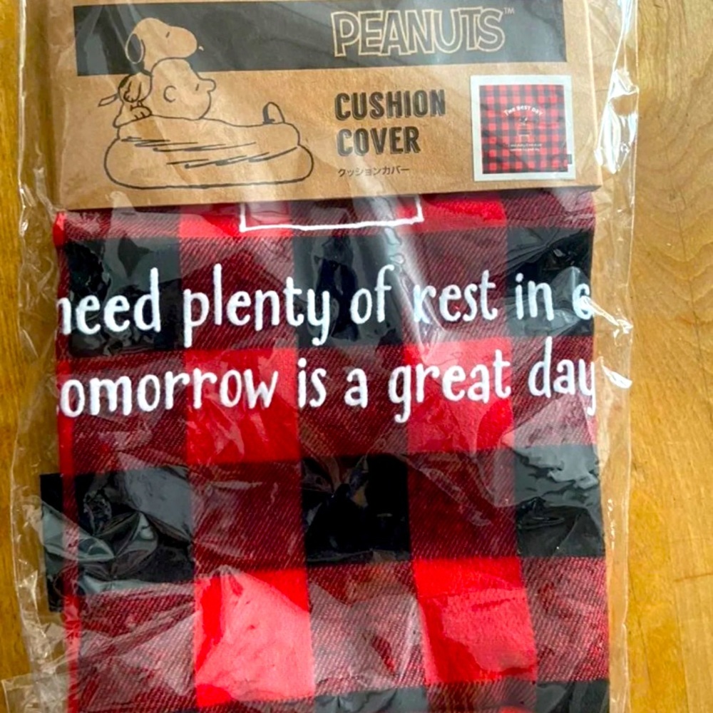 Snoopy cushion pillow cover new